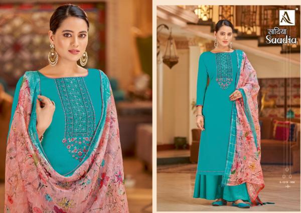 Alok Saadia Zam Cotton Designer Embroidery Dress Material Collection